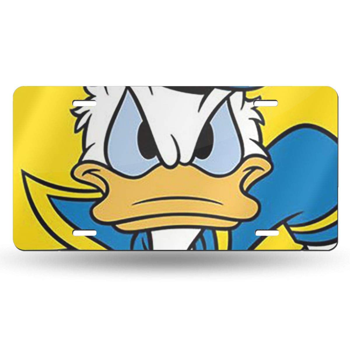 Detail Donald Duck License Plate Nomer 44