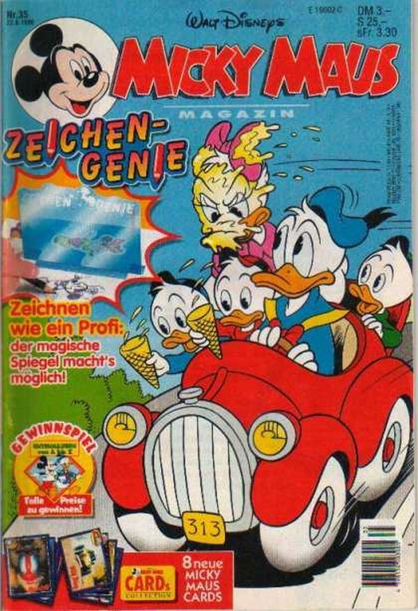 Detail Donald Duck License Plate Nomer 45