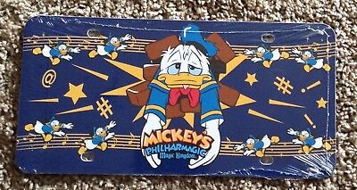 Detail Donald Duck License Plate Nomer 50