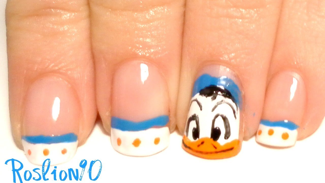 Detail Donald Duck Nails Design Nomer 11