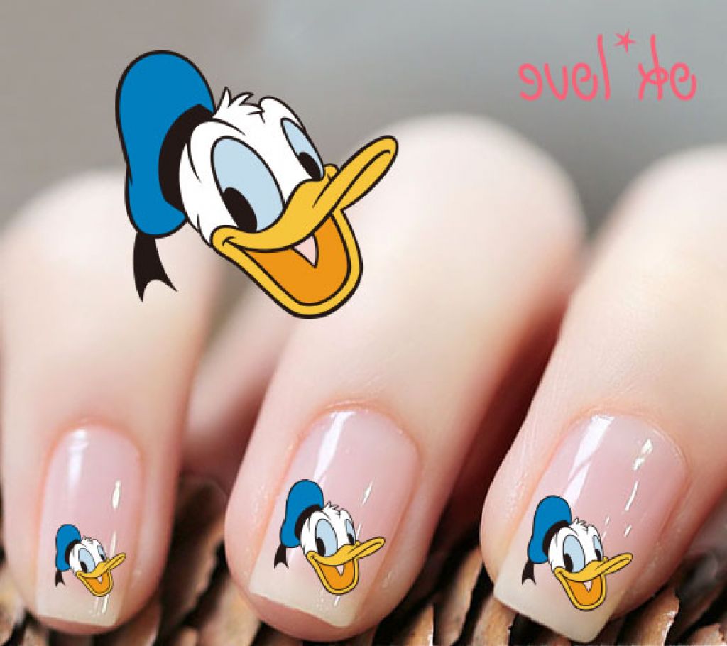 Detail Donald Duck Nails Design Nomer 23