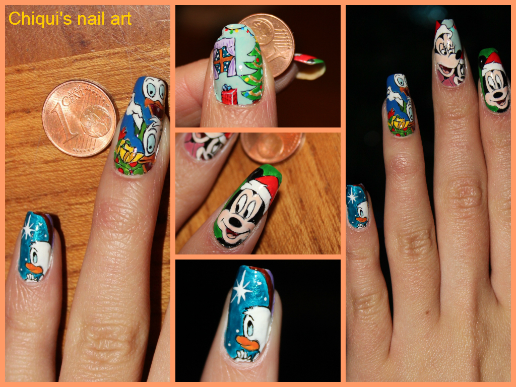 Detail Donald Duck Nails Design Nomer 48