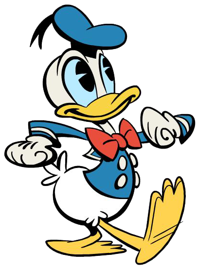 Detail Donald Duck Original Design Nomer 21