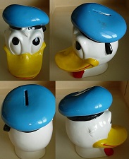 Detail Donald Duck Piggy Bank Nomer 53