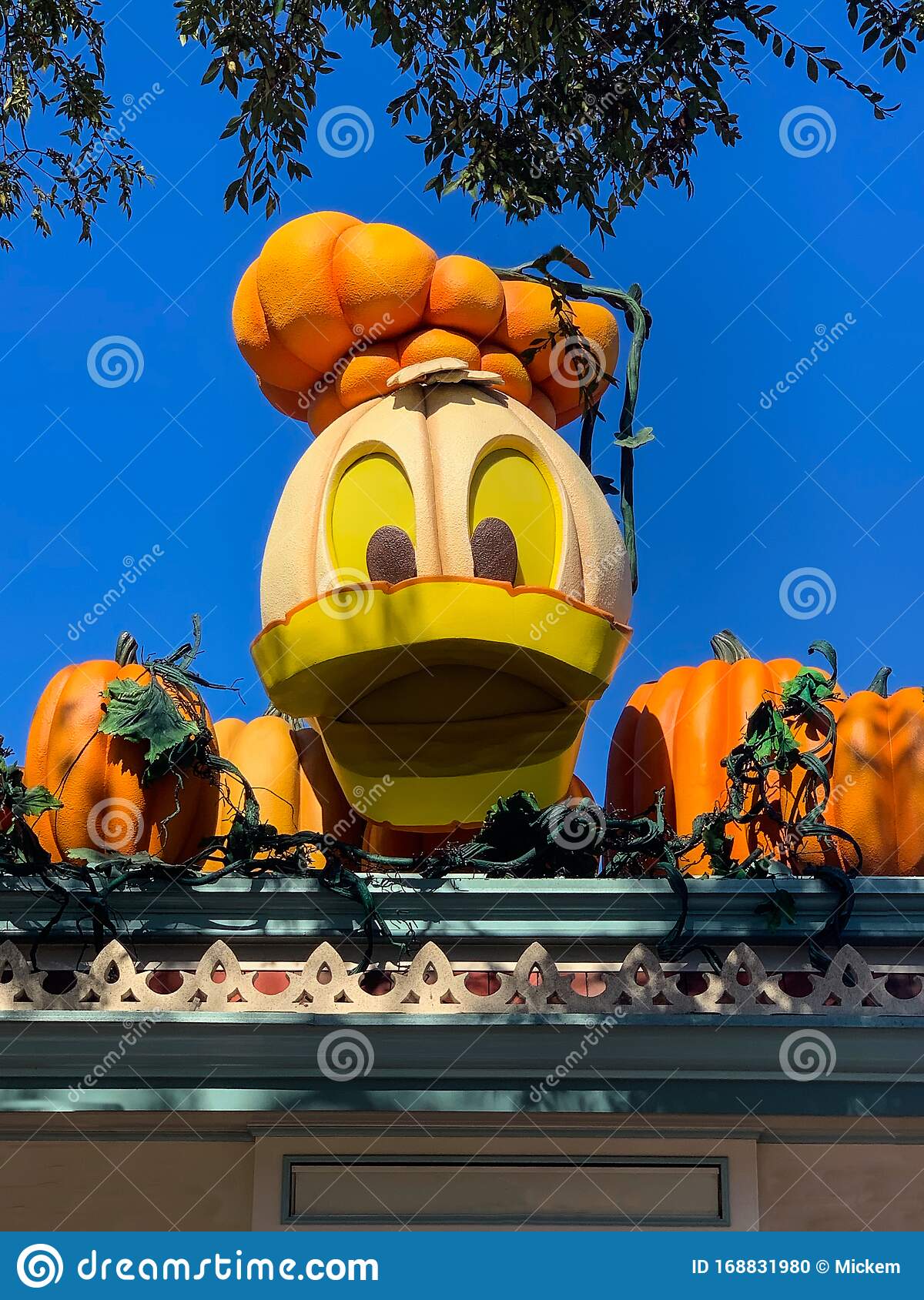 Detail Donald Duck Pumpkin Painting Nomer 26