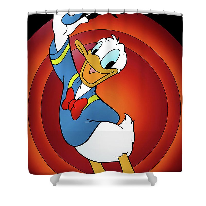 Detail Donald Duck Shower Curtain Nomer 18