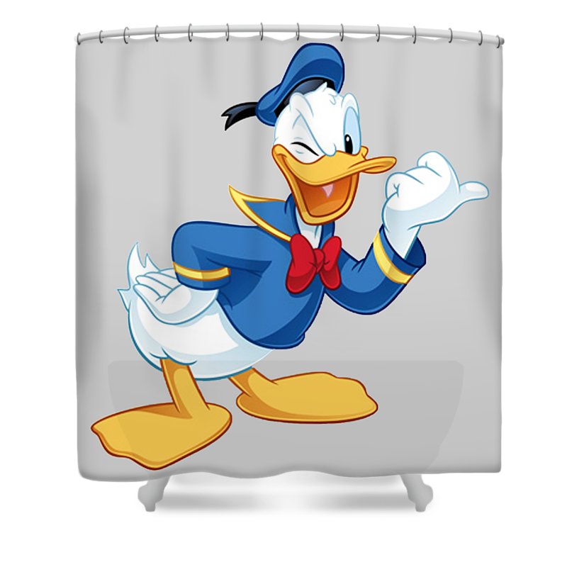 Detail Donald Duck Shower Curtain Nomer 3