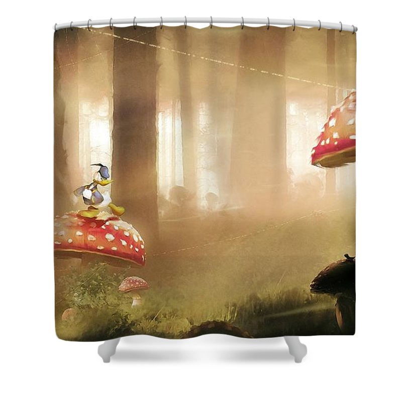 Detail Donald Duck Shower Curtain Nomer 21