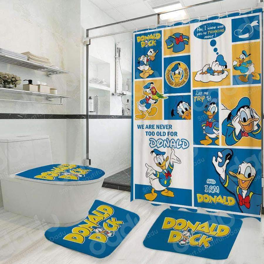Detail Donald Duck Shower Curtain Nomer 30