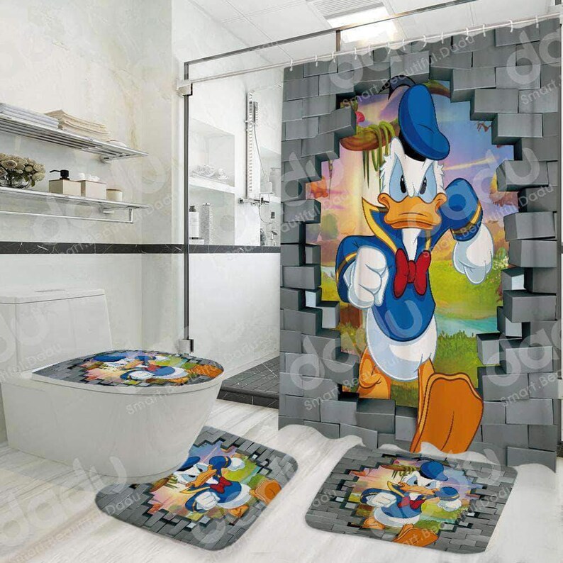 Detail Donald Duck Shower Curtain Nomer 36