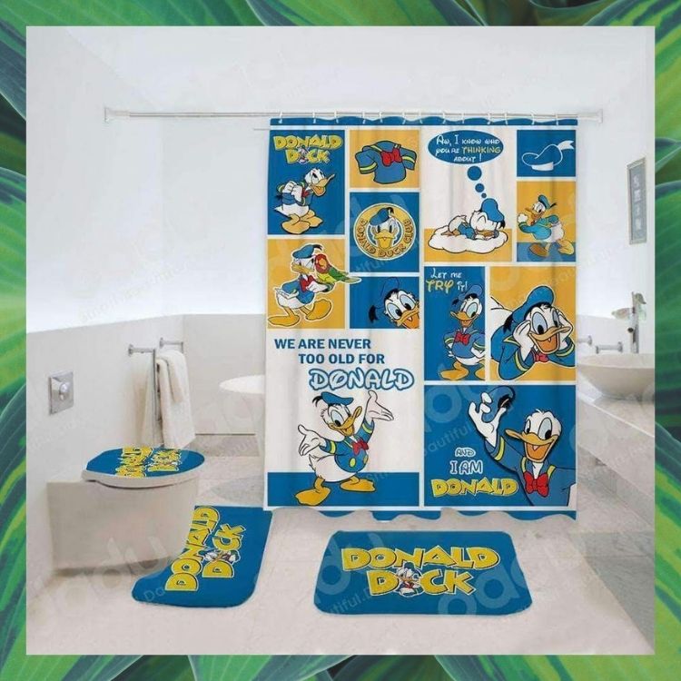 Detail Donald Duck Shower Curtain Nomer 39