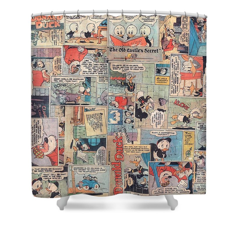 Detail Donald Duck Shower Curtain Nomer 6