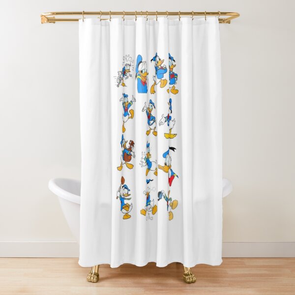 Detail Donald Duck Shower Curtain Nomer 7