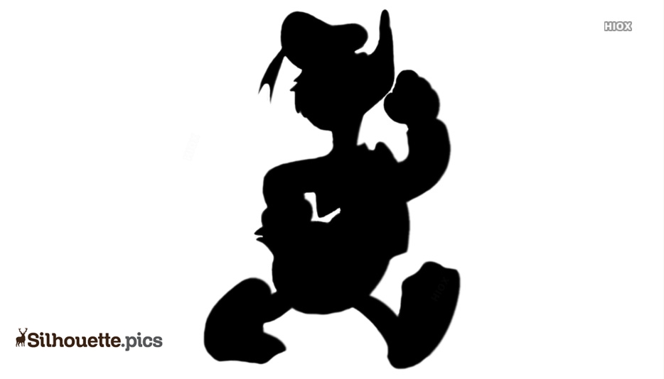 Detail Donald Duck Silhouette Clip Art Nomer 32