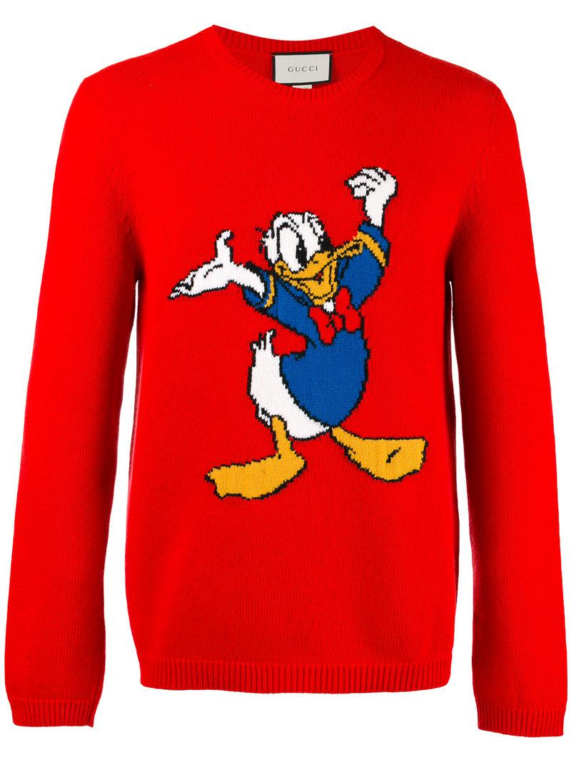 Detail Donald Duck Sweater Gucci Nomer 3
