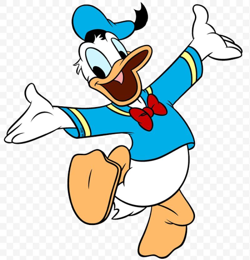 Detail Donald Duck Transparent Nomer 15