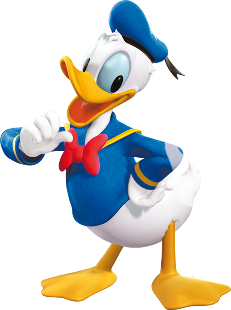 Detail Donald Duck Transparent Nomer 42