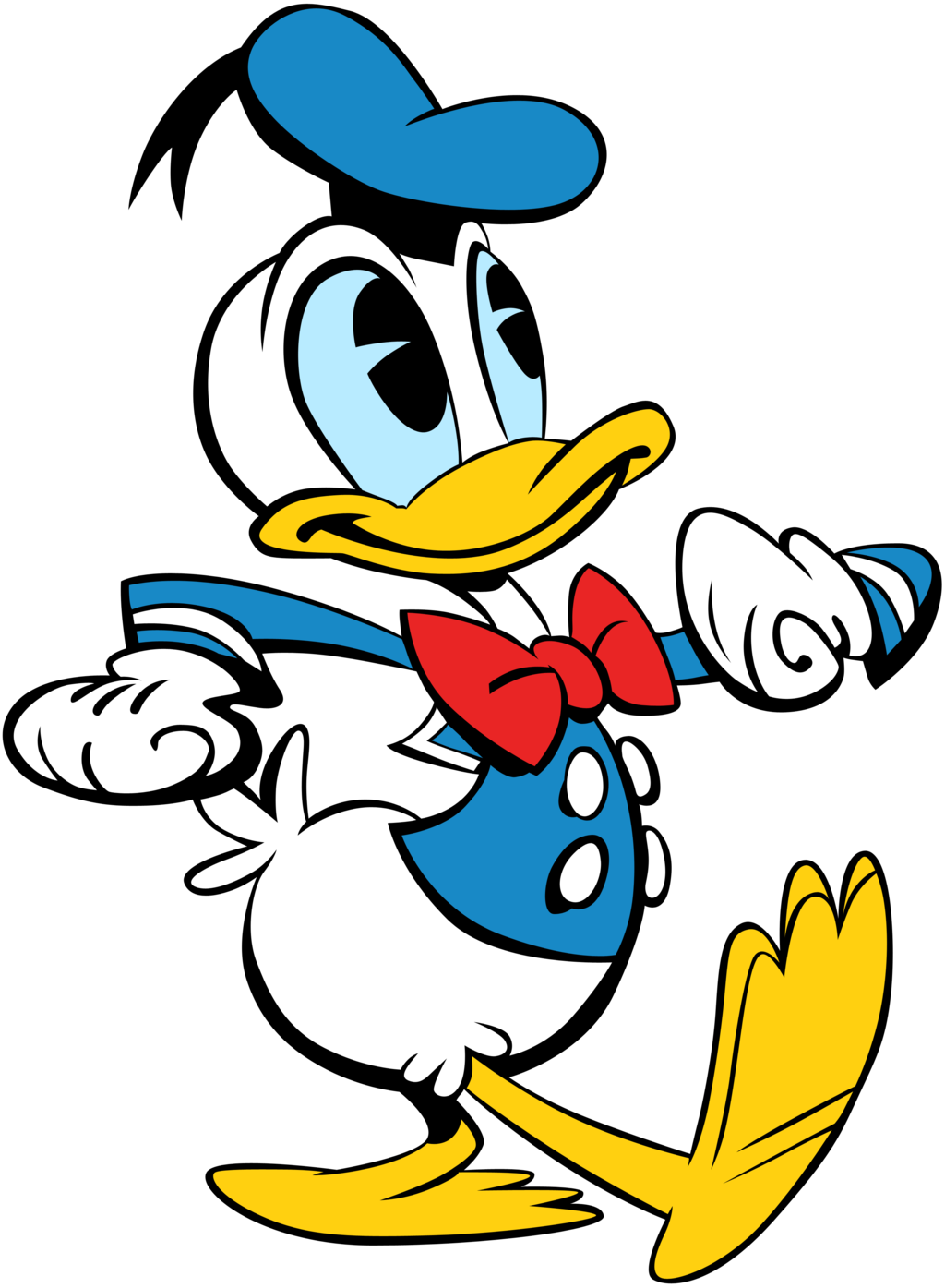 Detail Donald Duck Transparent Nomer 9