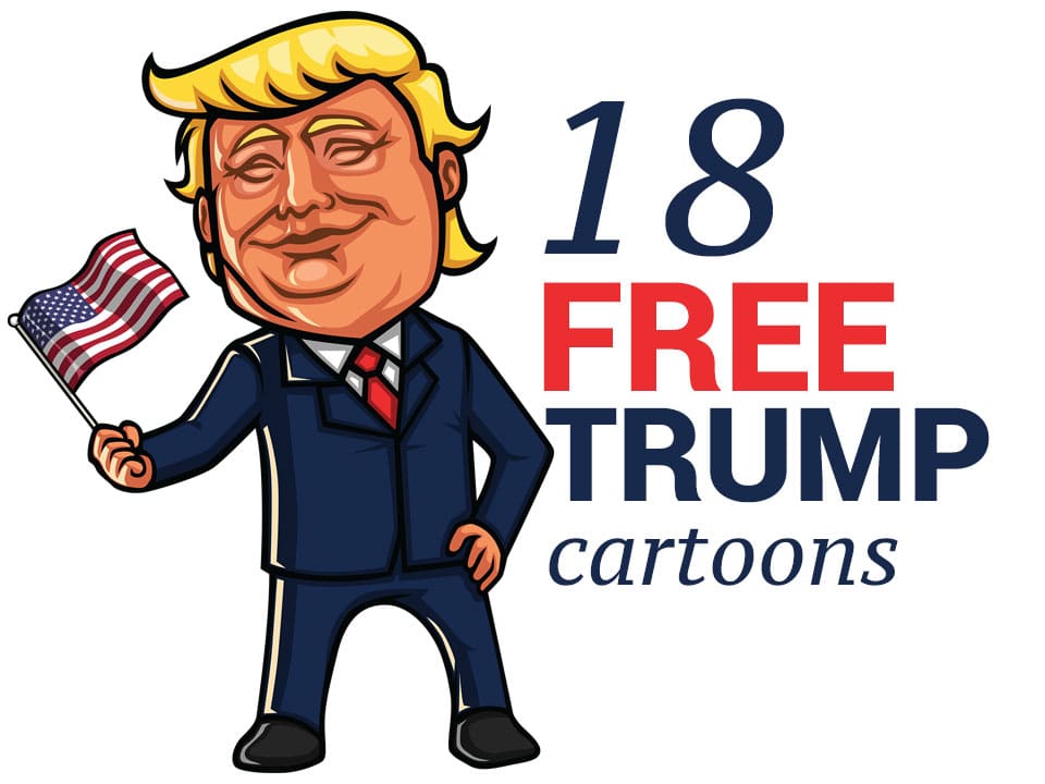 Detail Donald Trump Cartoon Png Nomer 3