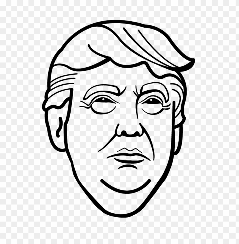 Detail Donald Trump Head Clear Background Nomer 46