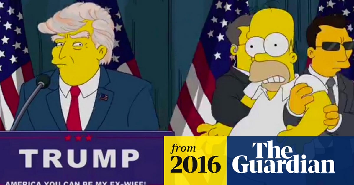 Detail Donald Trump Illuminati Simpsons Nomer 2