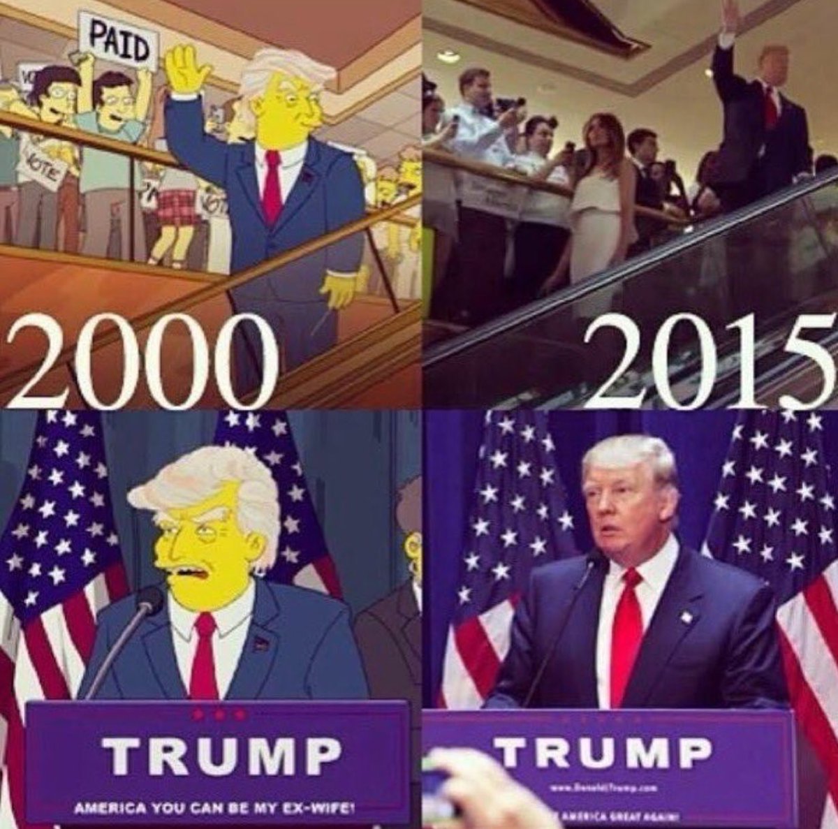 Detail Donald Trump Illuminati Simpsons Nomer 11