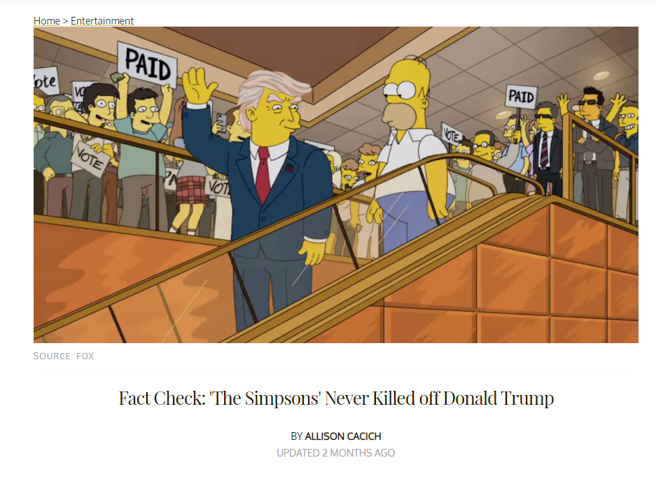 Detail Donald Trump Illuminati Simpsons Nomer 19