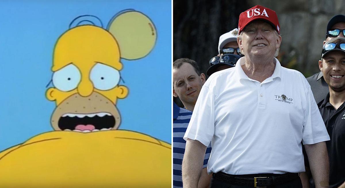 Detail Donald Trump Illuminati Simpsons Nomer 47