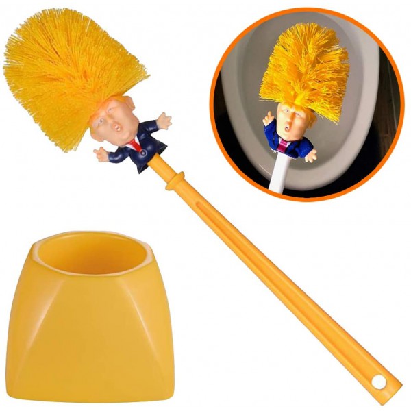 Detail Donald Trump Toilet Bowl Brush Nomer 27