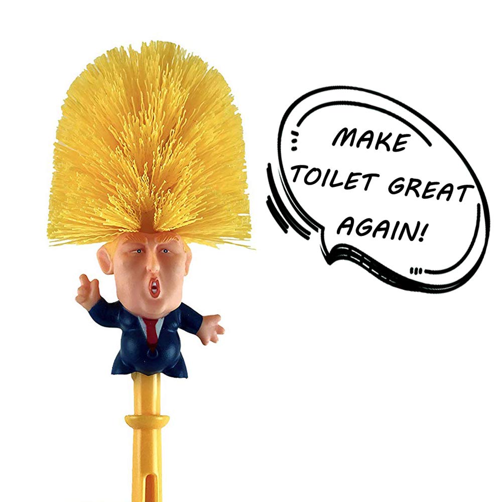 Detail Donald Trump Toilet Bowl Brush Nomer 39