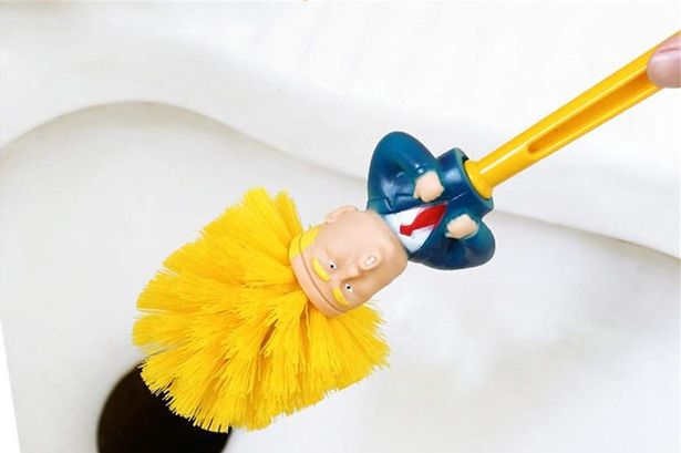 Detail Donald Trump Toilet Scrubber Nomer 52