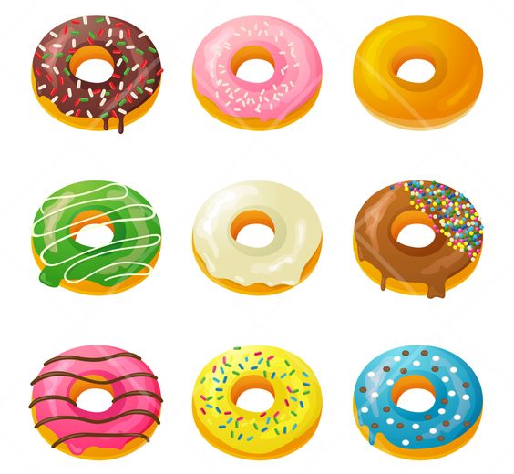 Detail Donat Clipart Nomer 29