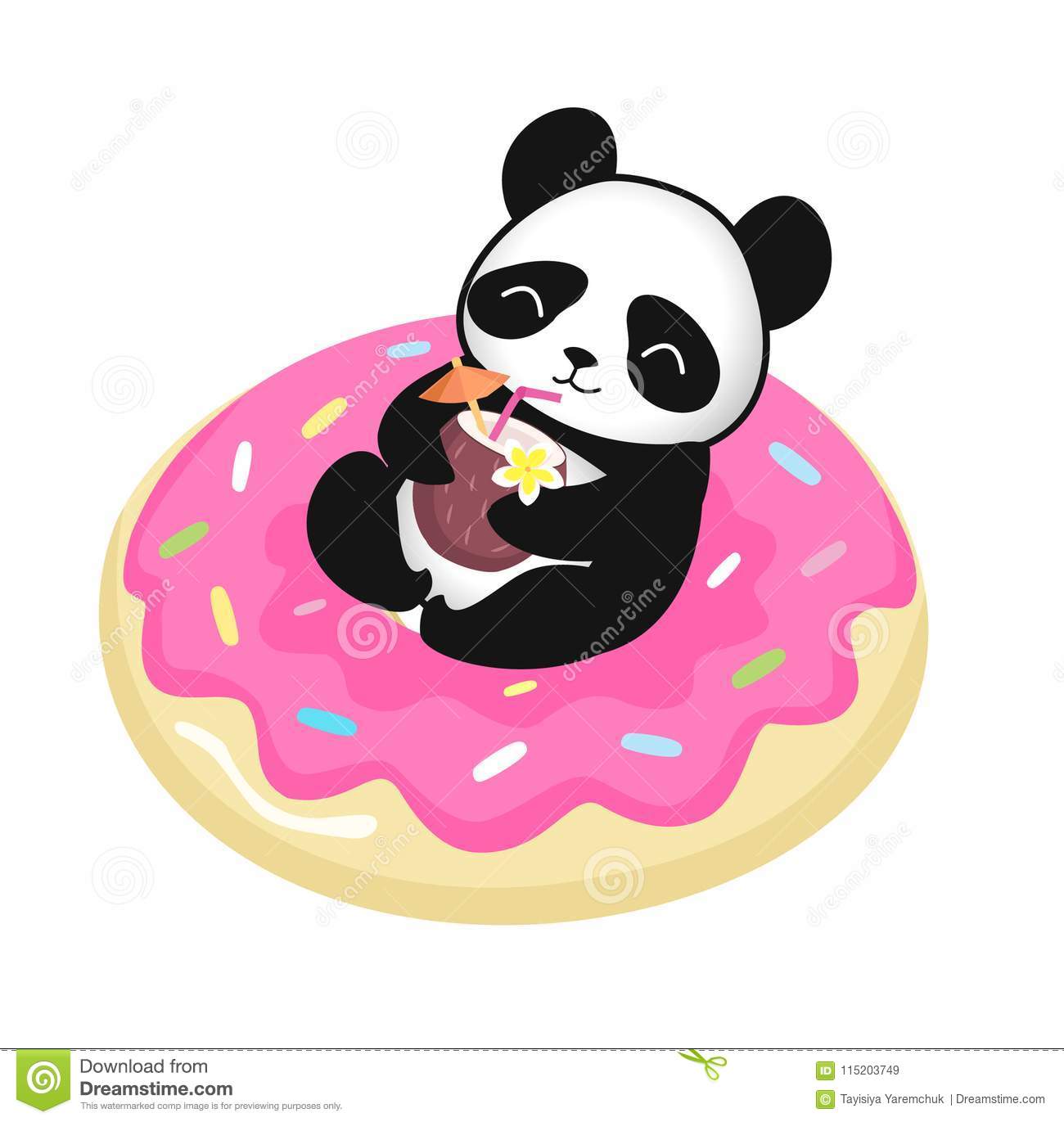 Detail Donat Panda Nomer 26