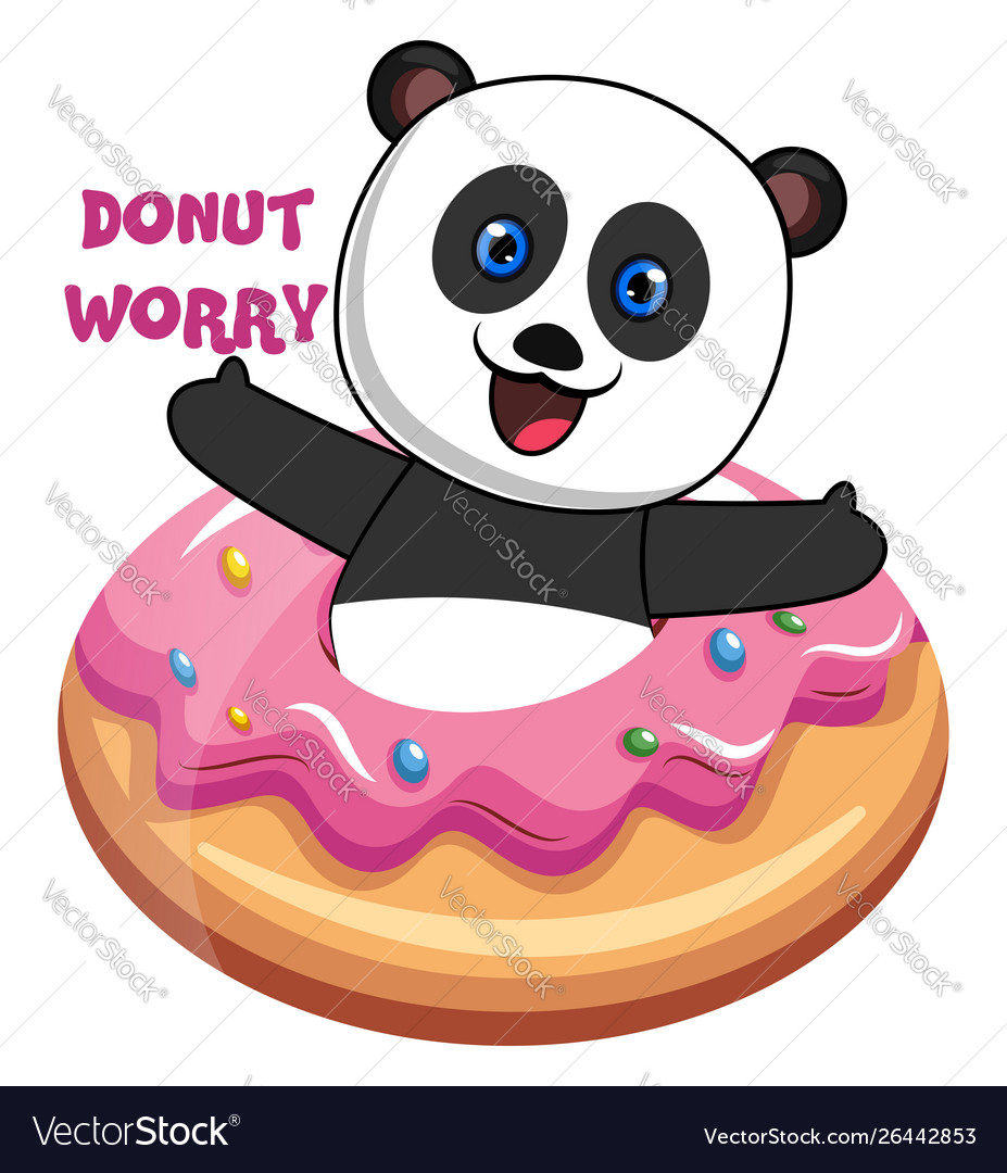 Detail Donat Panda Nomer 43