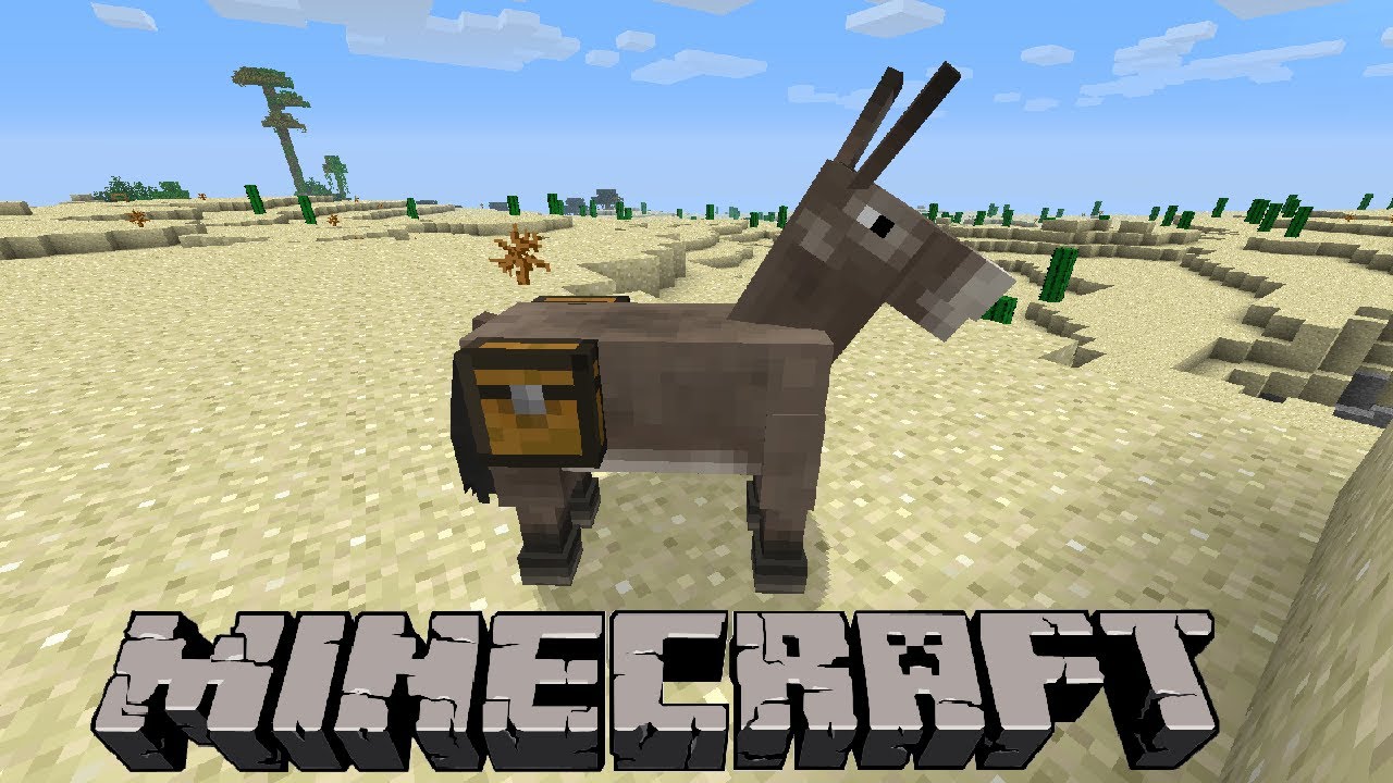 Donkey Chest Minecraft - KibrisPDR