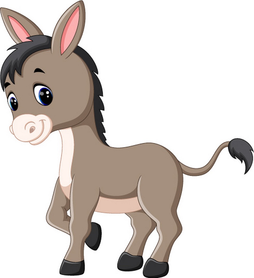 Detail Donkey Clipart Nomer 2