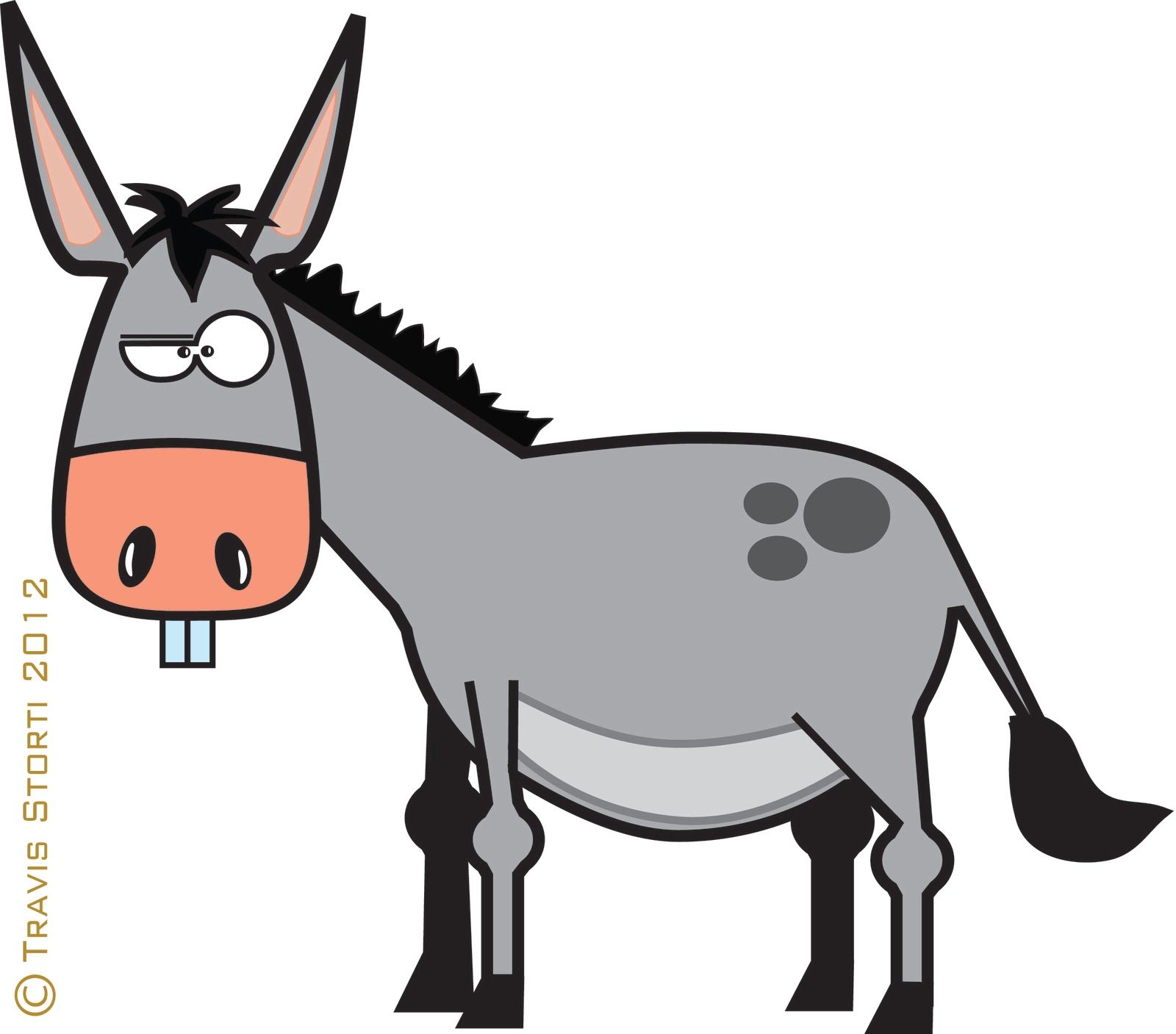 Detail Donkey Clipart Nomer 11