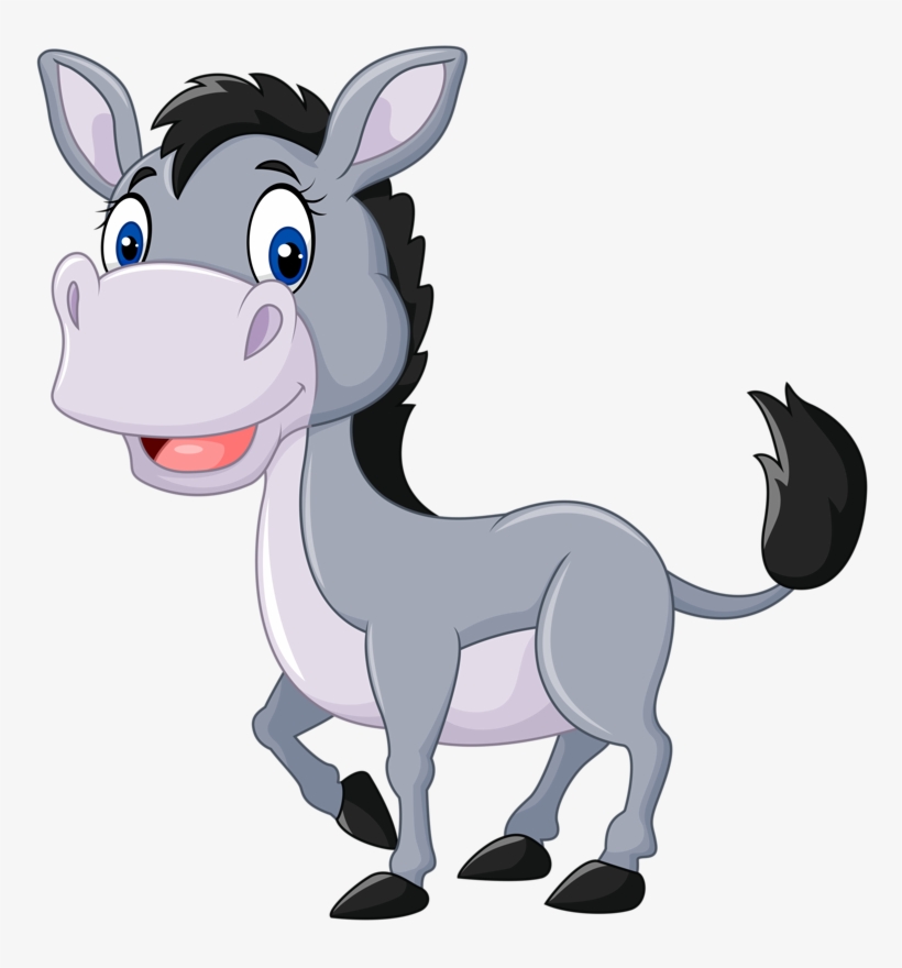 Detail Donkey Clipart Nomer 36