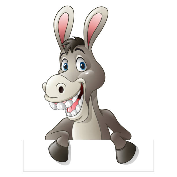 Detail Donkey Clipart Nomer 39