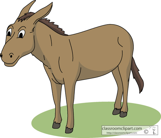 Detail Donkey Clipart Nomer 43