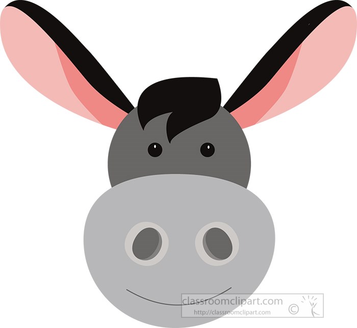 Detail Donkey Clipart Nomer 52