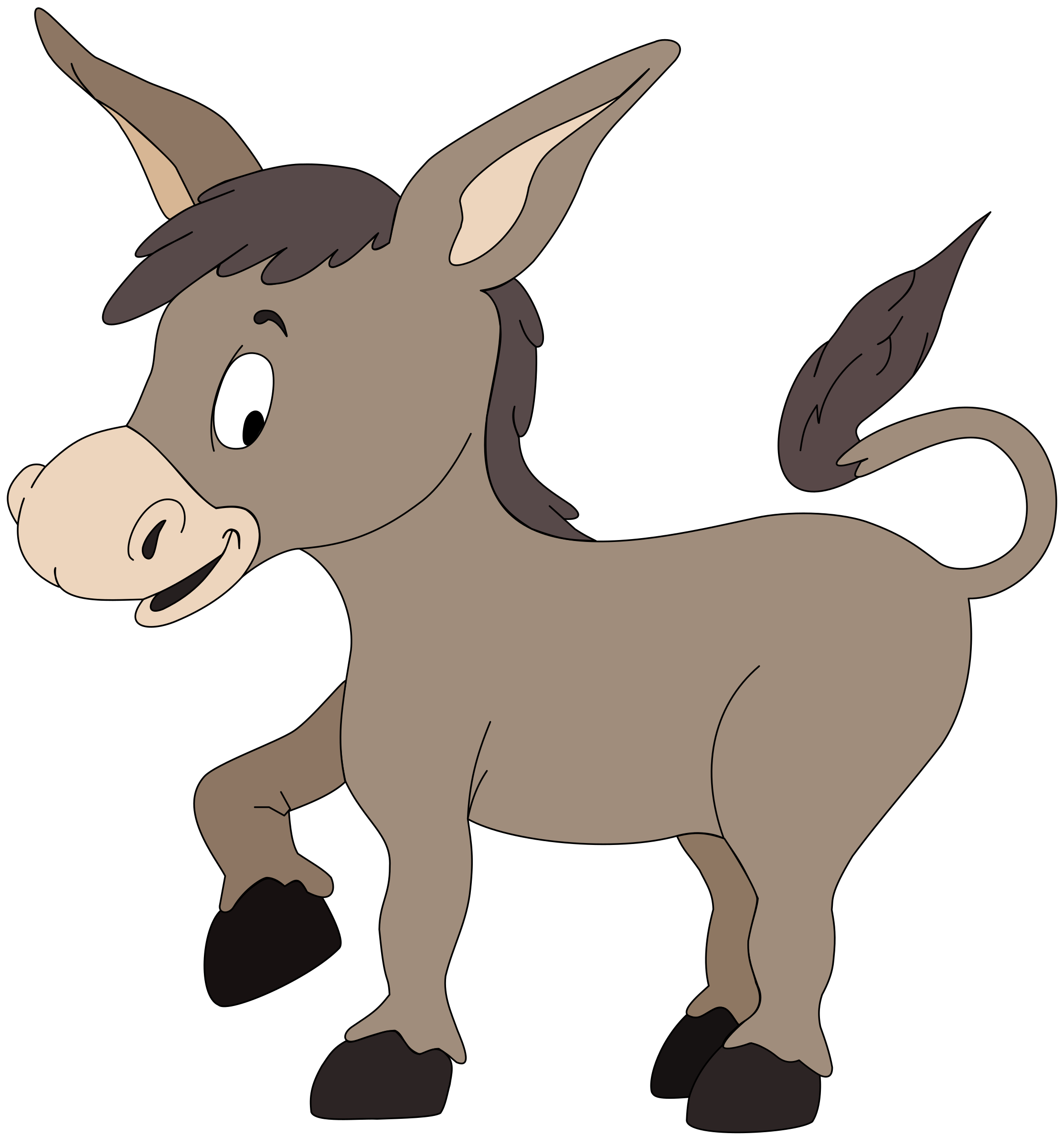 Donkey Clipart Free - KibrisPDR