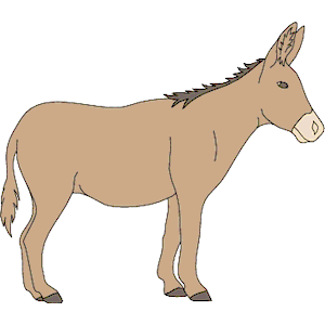 Detail Donkey Clipart Free Nomer 19