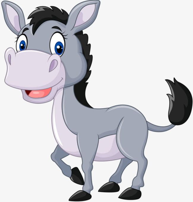 Detail Donkey Clipart Free Nomer 29