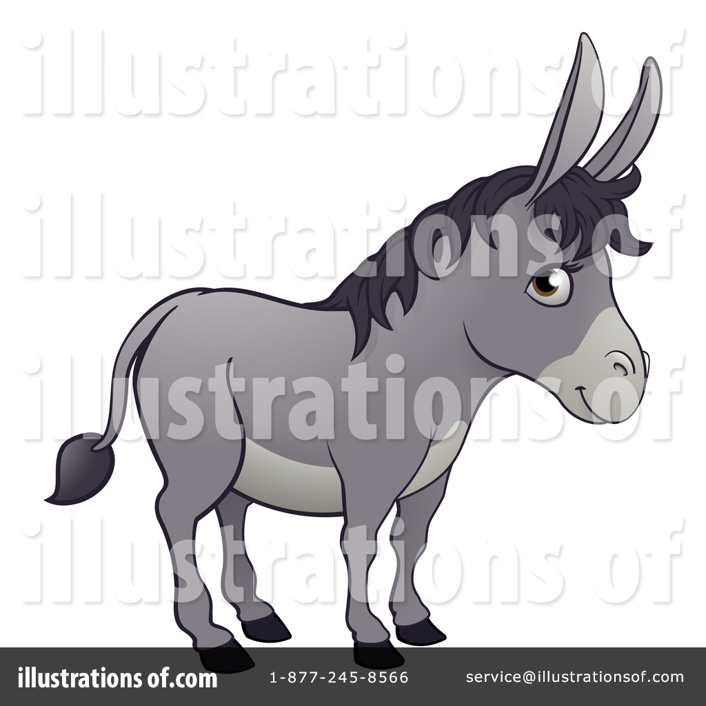 Detail Donkey Clipart Free Nomer 41