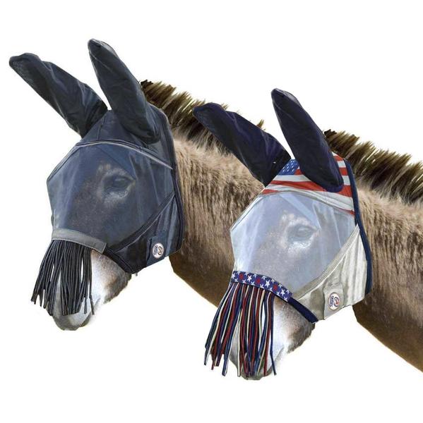 Detail Donkey Fly Mask With Ears Nomer 23