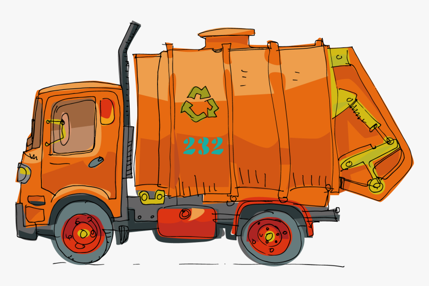 Detail Garbage Truck Png Nomer 7