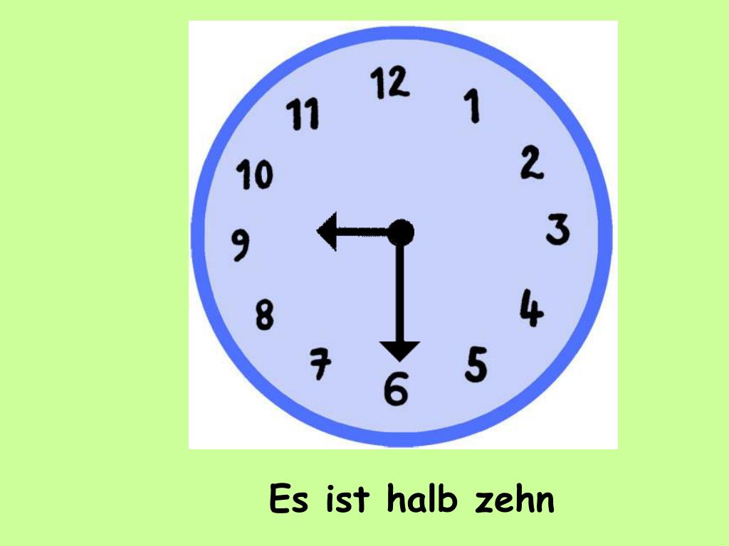 Detail Halb Sieben Uhr Nomer 15