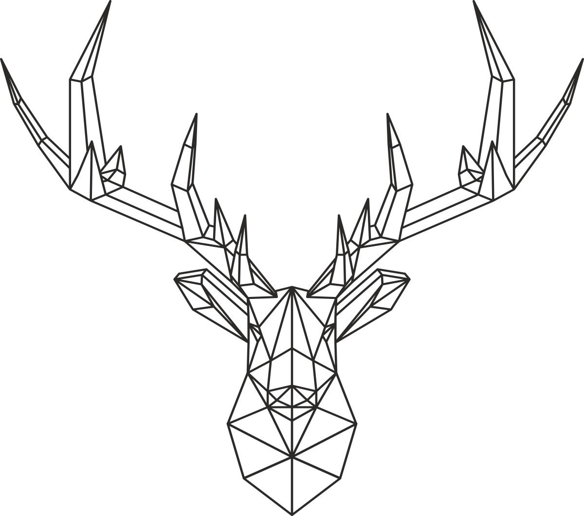 Detail Hirsch Zeichnung Bleistift Nomer 14