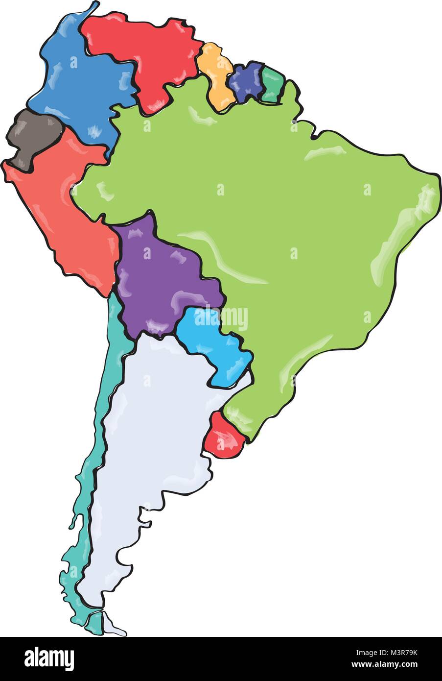 Detail Mapa De Peru Dibujo Nomer 19